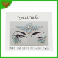 Multi-style face stage art makeup rhinestone stickers spot direct eye tattoo stick drill