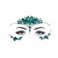 Multi-style face stage art makeup rhinestone stickers spot direct eye tattoo stick drill