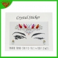 Multi-style face stage art makeup rhinestone stickers spot direct eye tattoo stick drill