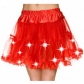 LED lights hot sale explosions mesh tutu with light stage lighting show TUTU skirt