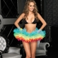 Explosion style fun tutu costumes Rainbow dance skirt stage performance TUTU skirt