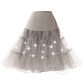 Super size explosion models luminous pettiskirt sexy mesh long skirt LED lights multicolor stage skirt party skirt