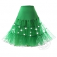 Super size explosion models luminous pettiskirt sexy mesh long skirt LED lights multicolor stage skirt party skirt