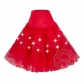 Super size explosion models luminous pettiskirt sexy mesh long skirt LED lights multicolor stage skirt party skirt