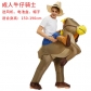 Sumo dinosaur inflatable clothing unicorn inflatable suit Halloween parent-child performance clothing cartoon prop clothes
