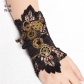 Explosion models Gothic punk retro lace bracelet ladies gear clock steam engine jewelry party accessories