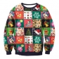 Explosion models Europe and the United States autumn and winter new pullover sweater female Santa Elk long-sleeved round neck loose shirt
