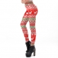 Christmas costume 2019 new holiday women's digital printing leggings European and American Christmas trousers women