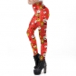 Christmas costume 2019 new holiday women's digital printing leggings European and American Christmas trousers women