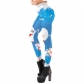 Christmas costume 2019 new holiday women's digital printing leggings European and American Christmas trousers women