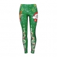 Christmas costume 2019 new holiday women's digital printing leggings European and American Christmas trousers women