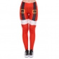 Christmas costume 2019 new holiday women's digital printing leggings European and American Christmas trousers women