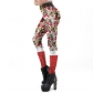 Christmas costume 2019 new holiday women's digital printing leggings European and American Christmas trousers women