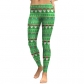 Christmas costume 2019 new holiday women's digital printing leggings European and American Christmas trousers women