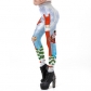 Christmas costume 2019 new holiday women's digital printing leggings European and American Christmas trousers women