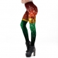 Christmas costume 2019 new holiday women's digital printing leggings European and American Christmas trousers women