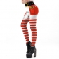 Christmas costume 2019 new holiday women's digital printing leggings European and American Christmas trousers women