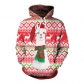 European station 2019 explosion models Christmas day clothing adult loose wild hooded design sweater