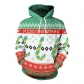 European station 2019 explosion models Christmas day clothing adult loose wild hooded design sweater