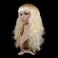 Halloween Christmas Masquerade Dress Up Catwalk Color Big Wave Wig Set