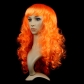 Halloween Christmas Masquerade Dress Up Catwalk Color Big Wave Wig Set