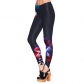 European and American summer new style tight leggings graphic print pencil pants