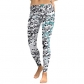 Fashion printed stretch tights digital print leggings wear leggings