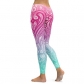 Explosion models digital printing leggings women's outdoor sports slim stretch pants