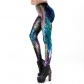 Hot new 3D mermaid fish scale print sports ladies leggings