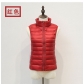 2019 autumn and winter down vest ladies stand collar casual light short vest vest liner down jacket coat female