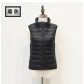 2019 autumn and winter down vest ladies stand collar casual light short vest vest liner down jacket coat female