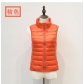 2019 autumn and winter down vest ladies stand collar casual light short vest vest liner down jacket coat female