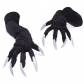 Satin wear ribbon etiquette gloves nightclub gloves wedding gloves performance gloves fun high quality satin ball