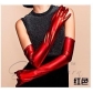 Sexy patent leather gloves glued tight skinny sexy temptation coating sexy DS steel pole dance bright leather supplies