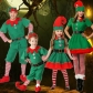 New children's Halloween costumes Christmas elf costumes cosplay adult men and women Christmas costumes costumes