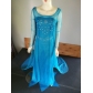 COS Halloween Foreign Trade Frozen Adult Dress Princess Aisha Stage Wedding Dress Dress