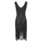 1920 retro sequin fringed dress skirt beaded fringed dress explosion models high-end banquet dress