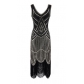 1920 retro sequin fringed dress skirt beaded fringed dress explosion models high-end banquet dress