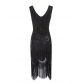 1920 retro sequin fringed dress skirt beaded fringed dress explosion models high-end banquet dress