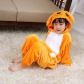 Autumn and winter new kangaroo cartoon children's one-piece pajamas toilet version of home service