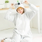 Koala Siamese pajamas animal winter flannel cartoon cute gray autumn couple costume cosplay