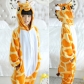 Animal deer one-piece pajamas cartoon home clothes parent-child autumn winter