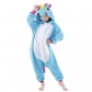 Flannel Pegasus animal one-piece pajamas children's home wear