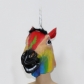 Halloween Masquerade COS Animal Headgear Latex Horse Head Mask Unicorn Eagle Rooster Monkey Mask