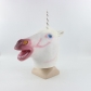 Cute unicorn animal latex mask girl party halloween horse mannequin headgear