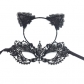 Halloween sexy lace headband half-face party mask masquerade sexy suit