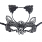 Halloween sexy lace headband half-face party mask masquerade sexy suit