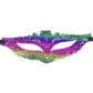 Halloween decoration props color bronzing lace mask ball party cosplay half face sexy eye mask