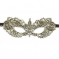Halloween mask bronzing lace mask masquerade party half face sexy eye mask pointed color mask