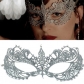 The same style of the movie dance party lace mask Halloween props half face stereotypes plus diamond sexy eye mask